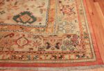 antique room size oushak turkish rug 48157 part Nazmiyal
