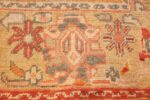 antique room size oushak turkish rug 48157 star Nazmiyal