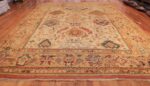 antique room size oushak turkish rug 48157 whole Nazmiyal