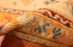 antique turkish oushak rug 48157 pile Nazmiyal