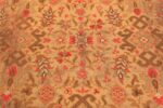 Background Large Shabby chic Antique Irish Donegal carpet 2688 by Nazmiyal