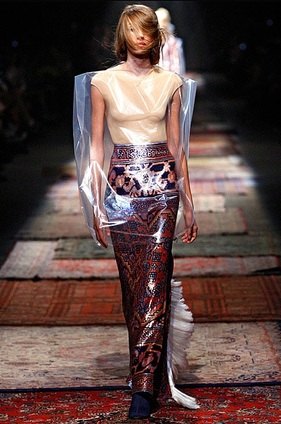Fashion Runway Meets Expensive Carpets Fashion Runway Meets Expensive Carpets by Nazmiyal Antique Rugs