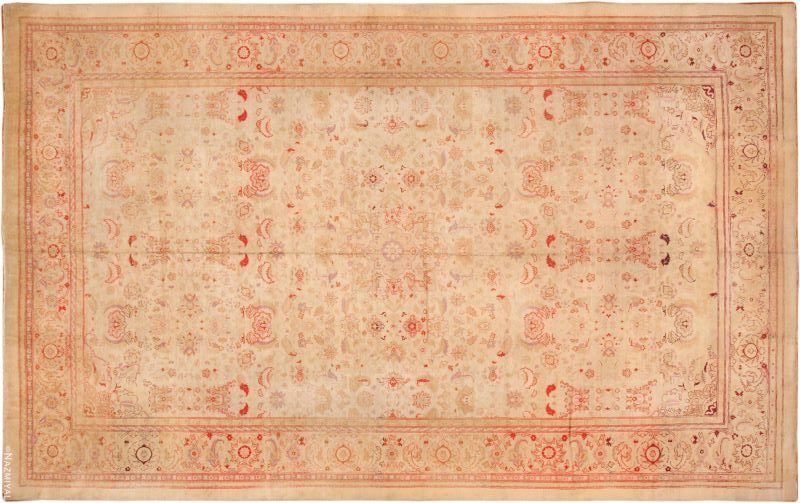 Large Antique Amritsar Indian Rug Nazmiyal Large Antique Amritsar Indian Rug Nazmiyal