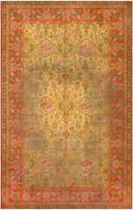Large Antique Irish Donegal Carpet 2688 Nazmiyal