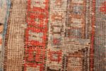 large antique turkish ghiordes carpet 48247 weave Nazmiyal