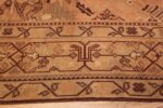 large shabby chic antique english carpet 1783 border Nazmiyal