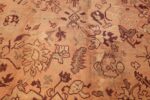 large shabby chic antique english carpet 1783 flower Nazmiyal