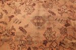 large shabby chic antique english carpet 1783 middle Nazmiyal