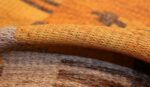 vintage double sided swedish kilim rug 48282 pile Nazmiyal