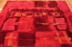 Vintage Scandinavian Rya Rug 48279 Top Design Nazmiyal