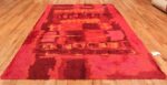 Vintage Scandinavian Rya Rug 48279 Whole Design Nazmiyal