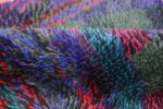Vintage Scandinavian Rya Rug by Ritva Puotila 48288 Colorful Pile Nazmiyal