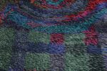 Vintage Scandinavian Rya Rug by Ritva Puotila 48288 Rows of Squares Nazmiyal