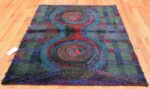 Vintage Scandinavian Rya Rug by Ritva Puotila 48288 Whole Design Nazmiyal