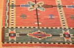 vintage scandinavian swedish kilim 48238 corner Nazmiyal