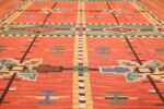 vintage scandinavian swedish kilim 48238 field Nazmiyal
