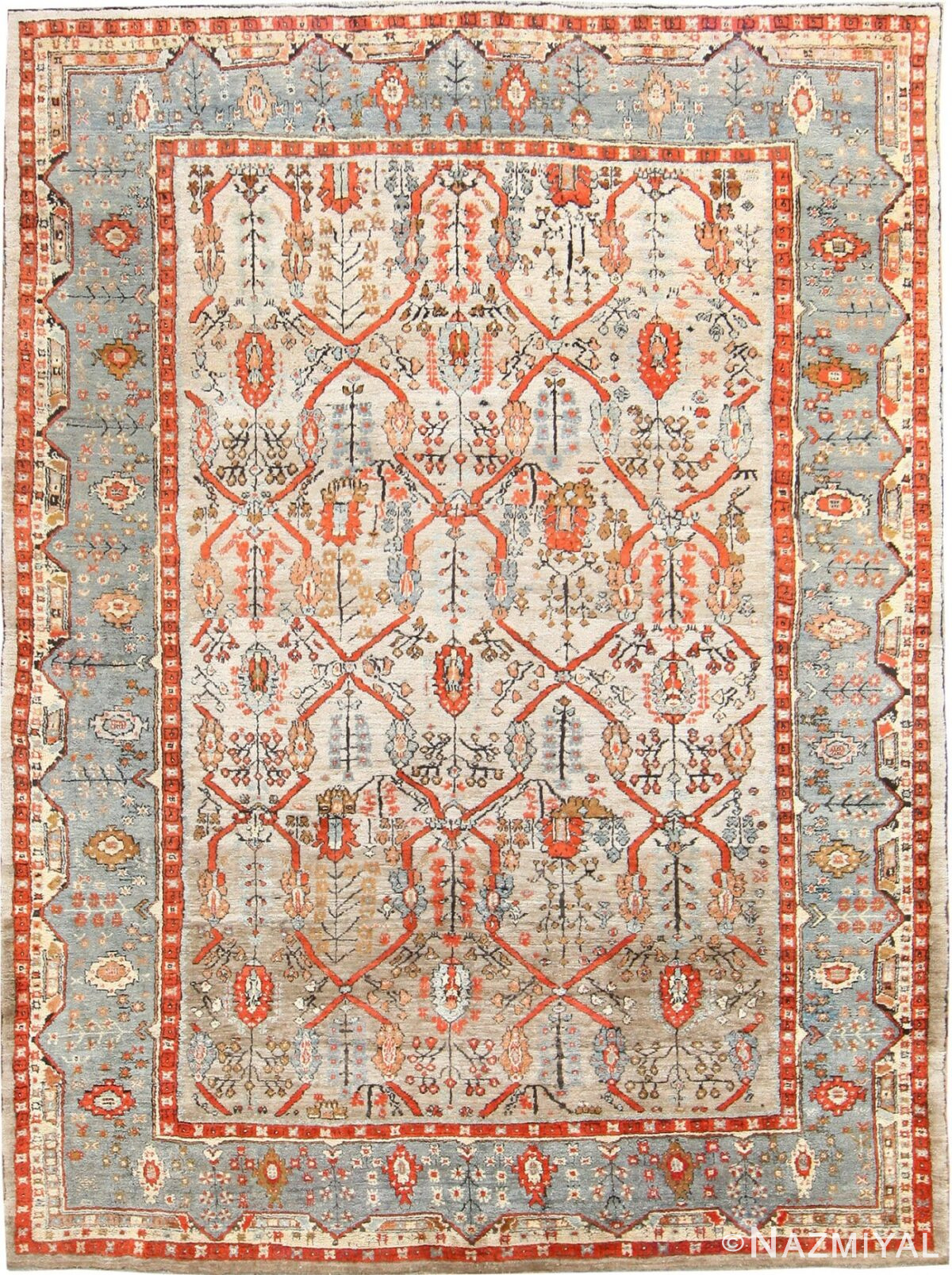 Large Antique Turkish Ghiordes Carpet 48247 Nazmiyal
