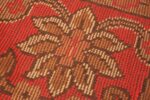 Weave detail Large Shabby chic Antique Irish Donegal carpet 2688 by Nazmiyal