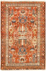 Antique Persian Bakshaish Rug 48243 by Nazmiyal Antique Rugs