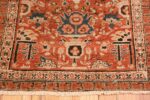 Border Antique Persian Bakshaish rug 48243 by Nazmiyal