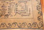 large antique indian carpet 48301 corner Nazmiyal