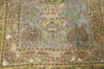 late 17th century palace size silk indian suzani embroidery 46159 field Nazmiyal