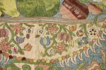 late 17th century palace size silk indian suzani embroidery 46159 texture Nazmiyal
