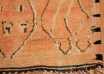 mid century vintage berber moroccan rug 48358 corner Nazmiyal