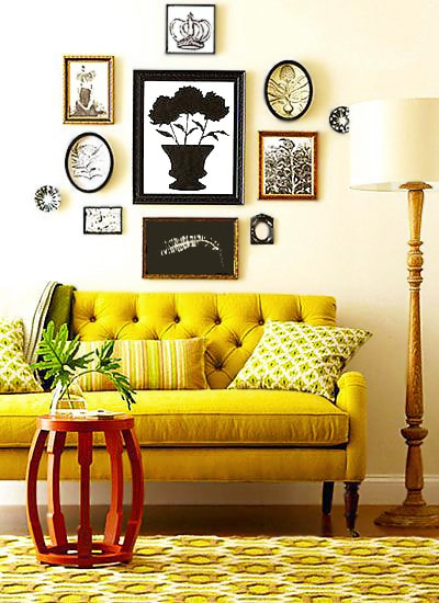 Rich Ochre Yellow Home Interior Design Trends Rich Ochre Yellow Home Interior Design Trends by nazmiyal