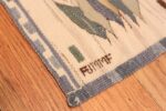 Signature vintage Scandinavian Kilim designed by Marta Maas Fjetterstrom 48331 by Nazmiyal