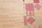 vintage scandinavian swedish kilim 48333 knots Nazmiyal