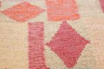 vintage scandinavian swedish kilim 48333 texture Nazmiyal
