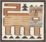 Vintage Scandinavian Swedish Kilim 48336 Detail/Large View