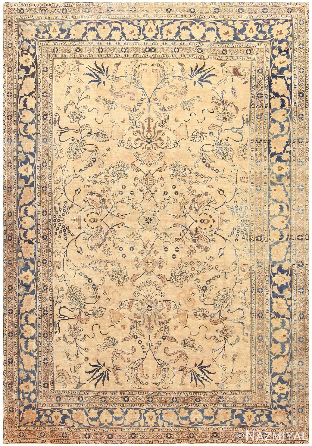 Antique Persian Khorassan Carpet 48224 Detail/Large View