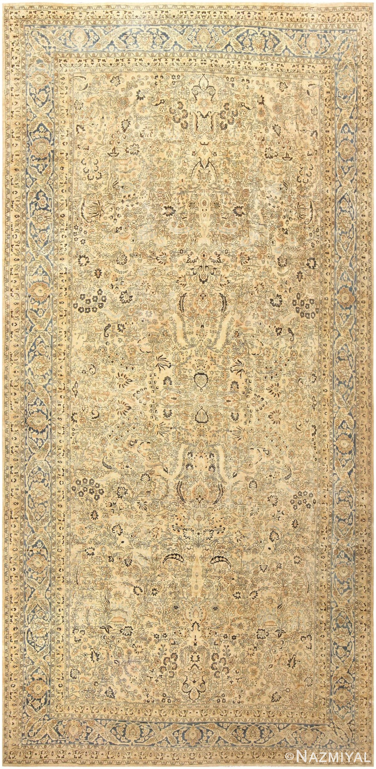 Oversized Antique Persian Khorassan Carpet 48177 Nazmiyal Antique Rugs
