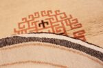 Weave Chinese Round Oval Art deco rug 48013 by Nazmiyal