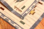 Weave vintage Scandinavian Kilim designed by Marta Maas Fjetterstrom 48331 by Nazmiyal
