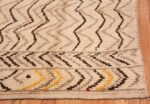 Corner Tribal Mid Century Vintage Moroccan rug 48395 by Nazmiyal