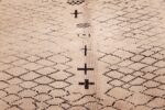 vintage moroccan rug 48401 field Nazmiyal