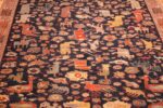 antique 18th century caucasian rug with animal design 48413 field Nazmiyal