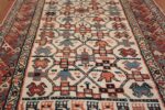 Antique Caucasian Kazak Runner 50048 Field Design Nazmiyal
