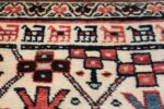Antique Caucasian Kazak Runner 50048 Geometric Animal Nazmiyal