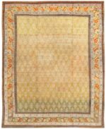 Antique Indian Agra Rug 50070 Detail/Large View