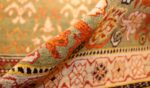 antique indian agra rug 50070 pile Nazmiyal