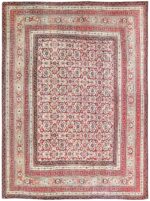 Antique Indian Agra Rug 50150 Detail/Large View