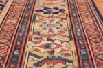 Antique Oversized Persian Sultanabad Rug 50145 Border Design Nazmiyal