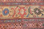 Antique Oversized Persian Sultanabad Rug 50145 Red Fire Nazmiyal