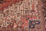 antique persian heriz rug 48318 pattern Nazmiyal