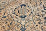 Antique Persian Kerman Carpet 50099 White Balloon Nazmiyal