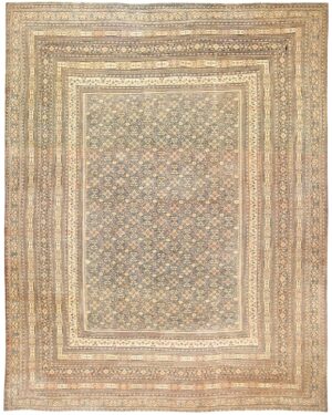 Antique Persian Khorassan Carpet 50063 Nazmiyal